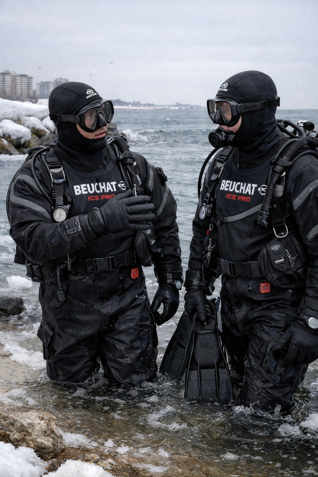 Curs de scafandru in apa rece - Open Water si Drysuit Diver